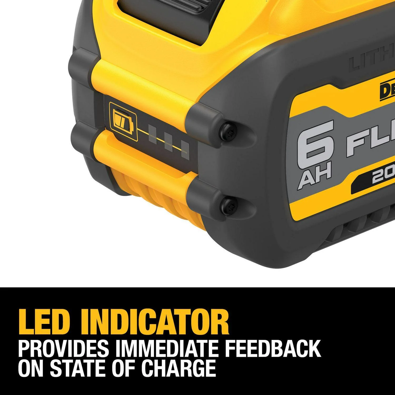 DeWALT Flexvolt Power Tool Battery Double pk., 6Ah