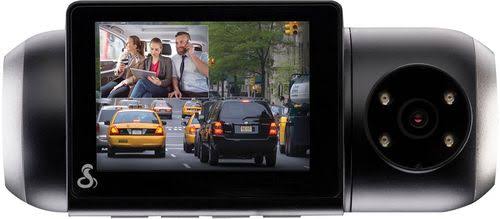 Cobra SC 201 Dual-View Smart Dash Cam with Built-in Cabin View