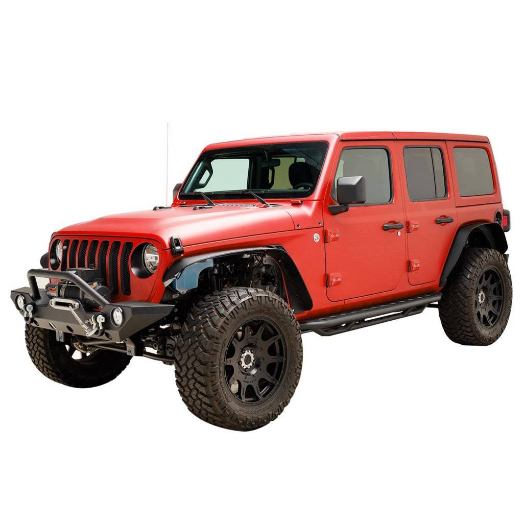 EAG Off-Road Tubular 3 Tube Rock Slider for 18-19 Jeep Wrangler JL 4 Door