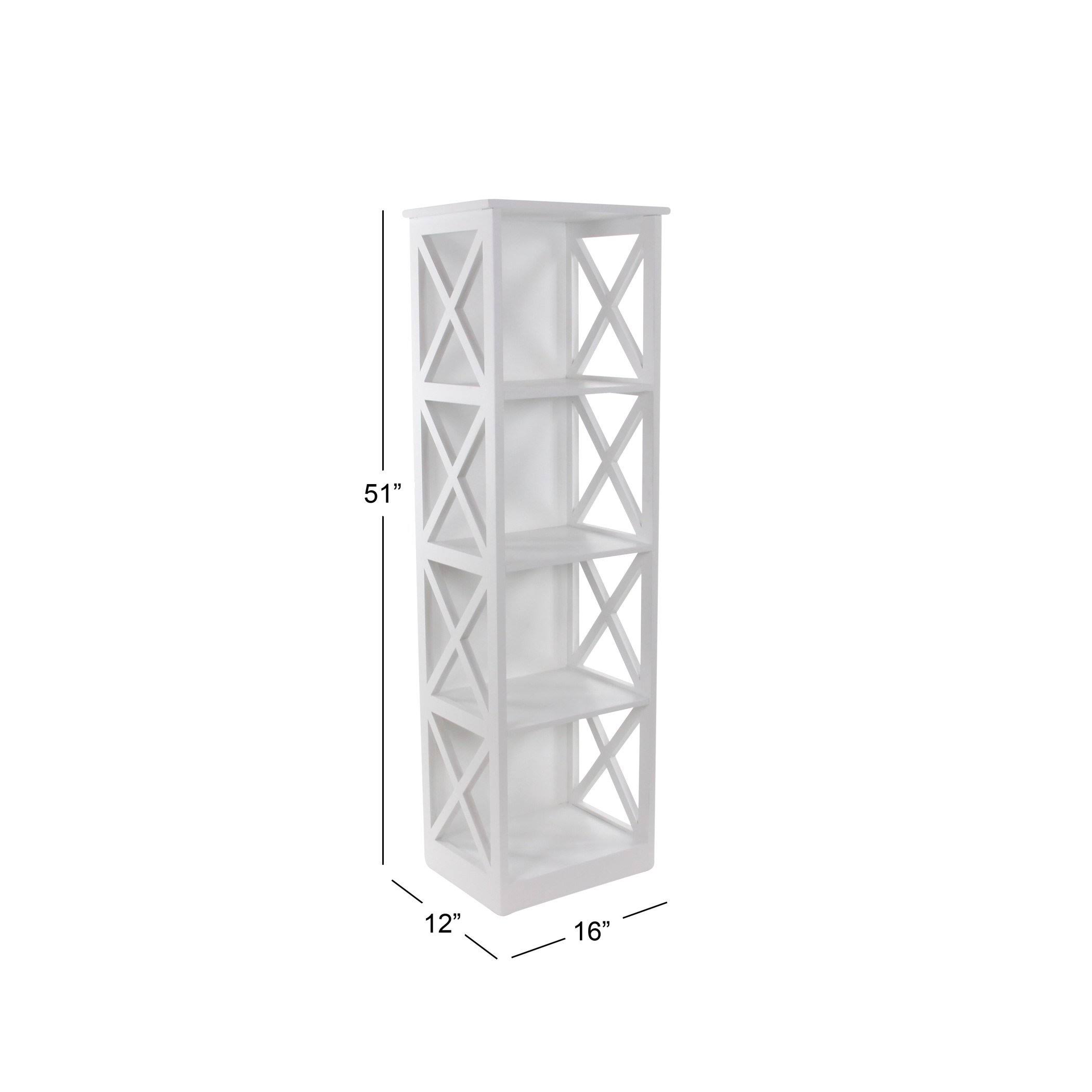 Delicate White Wood Shelf
