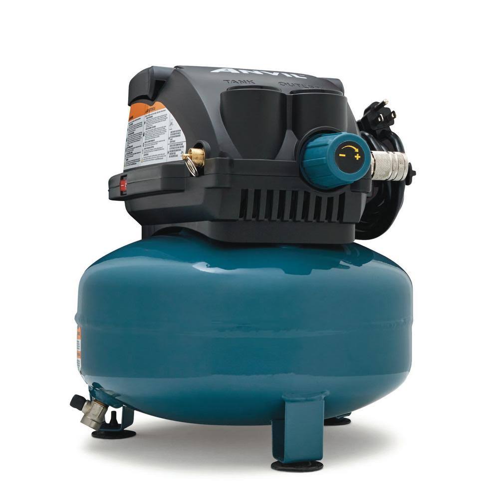Anvil 2G Pancake Air Compressor with 7-Piece Accessories Kit
