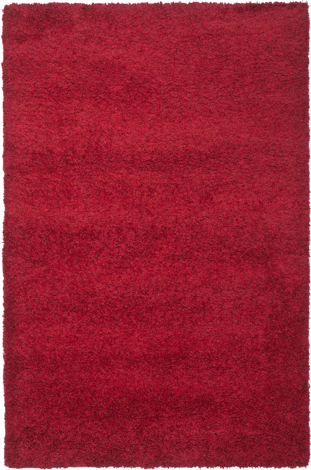 Safavieh California Shag SG151-4040 2&3x22 x 15& Red Runner