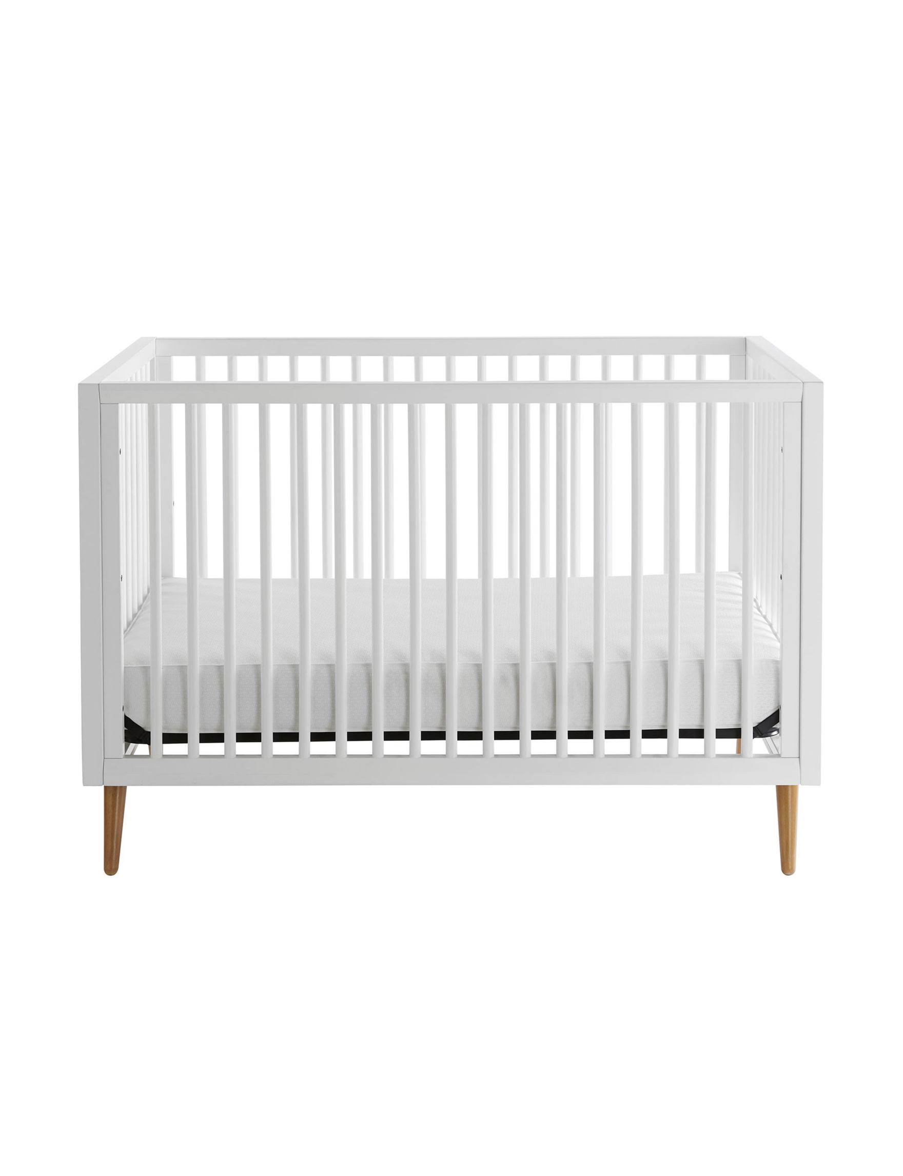 Kolcraft Roscoe 3-in-1 Convertible Crib - White