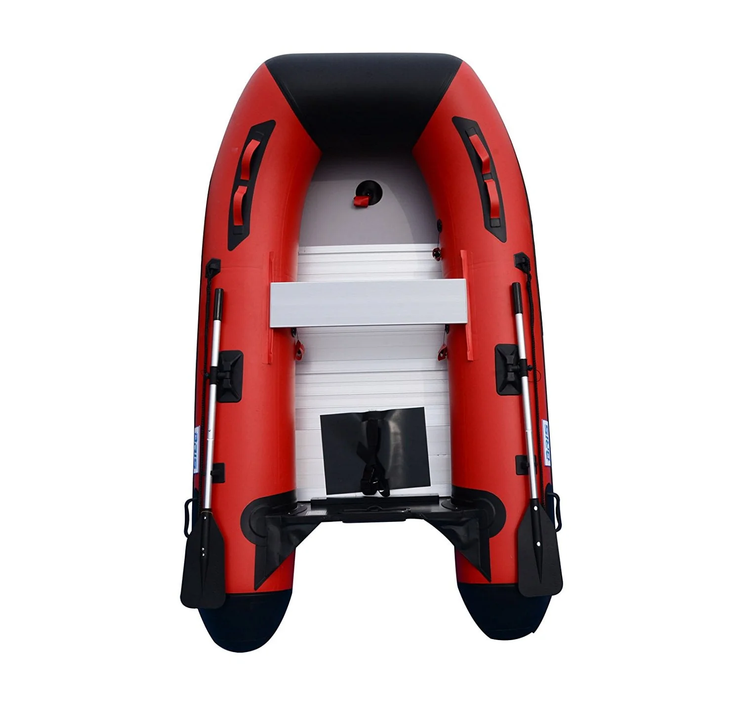 BRIS 8.8Ft Inflatable Boat Fishing Pontoon Boat Tender Dinghy Raft