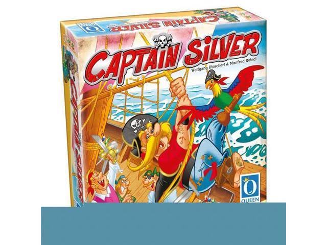 Queen Games Captain Silver - Family Board Game (2-4 Player)
