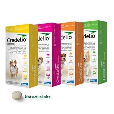 Credelio 3 Chewable Tablets for Dogs 50.1-100lbs - Pet Supplies online store