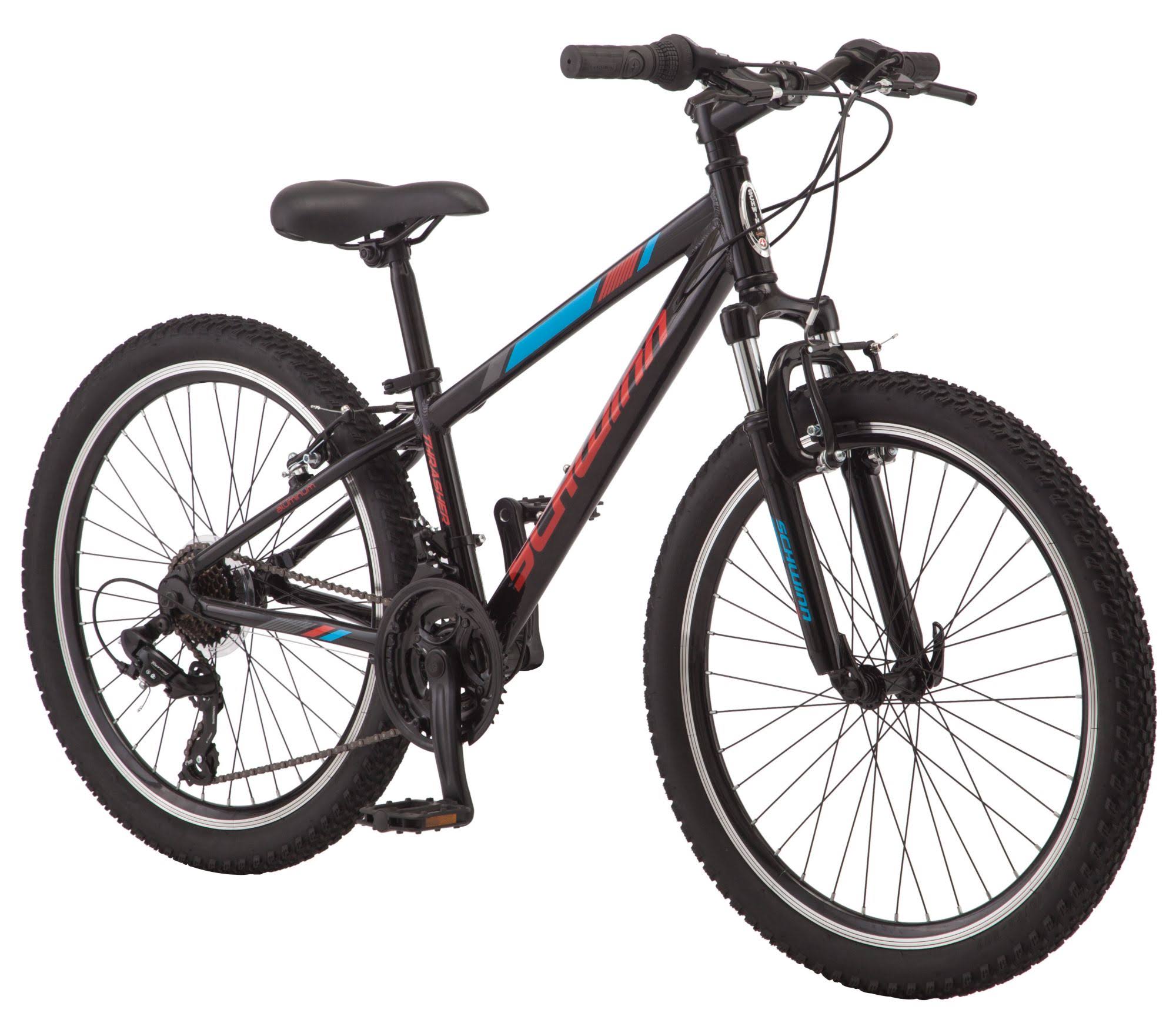 Schwinn Signature Boys& Thrasher 24&& Mountain Bike, Black