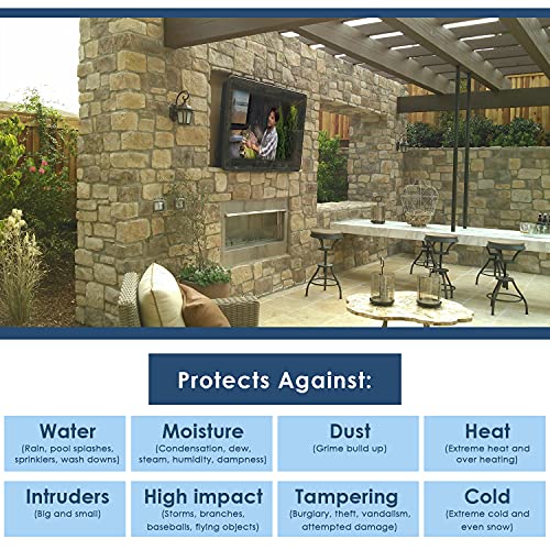 The TV Shield Outdoor TV Enclosure Cabinet, 52-55"