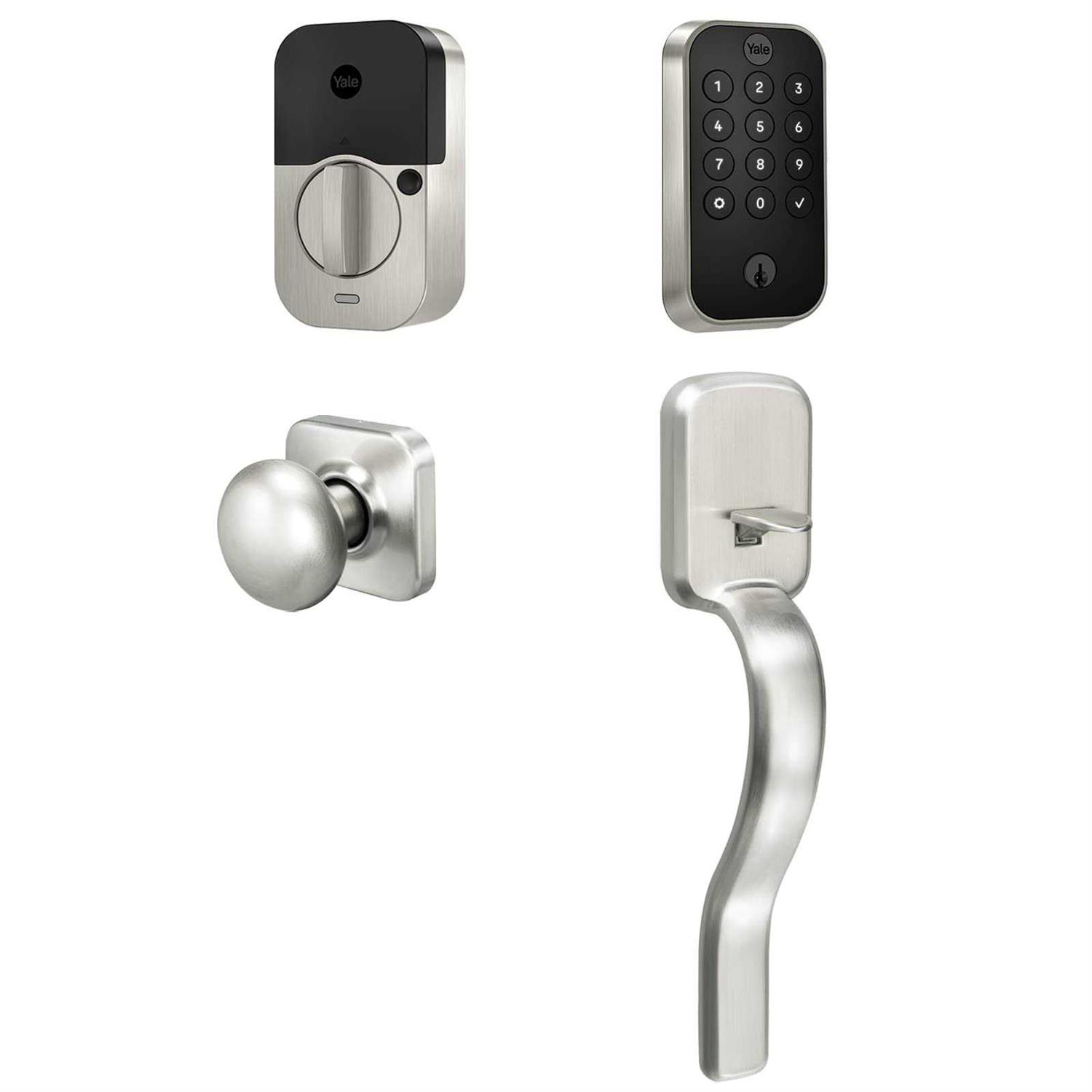 Yale Assure Lock 2 Keypad with Wi-Fi and Ridgefield Handle - Shop Hardware Tools Online Store