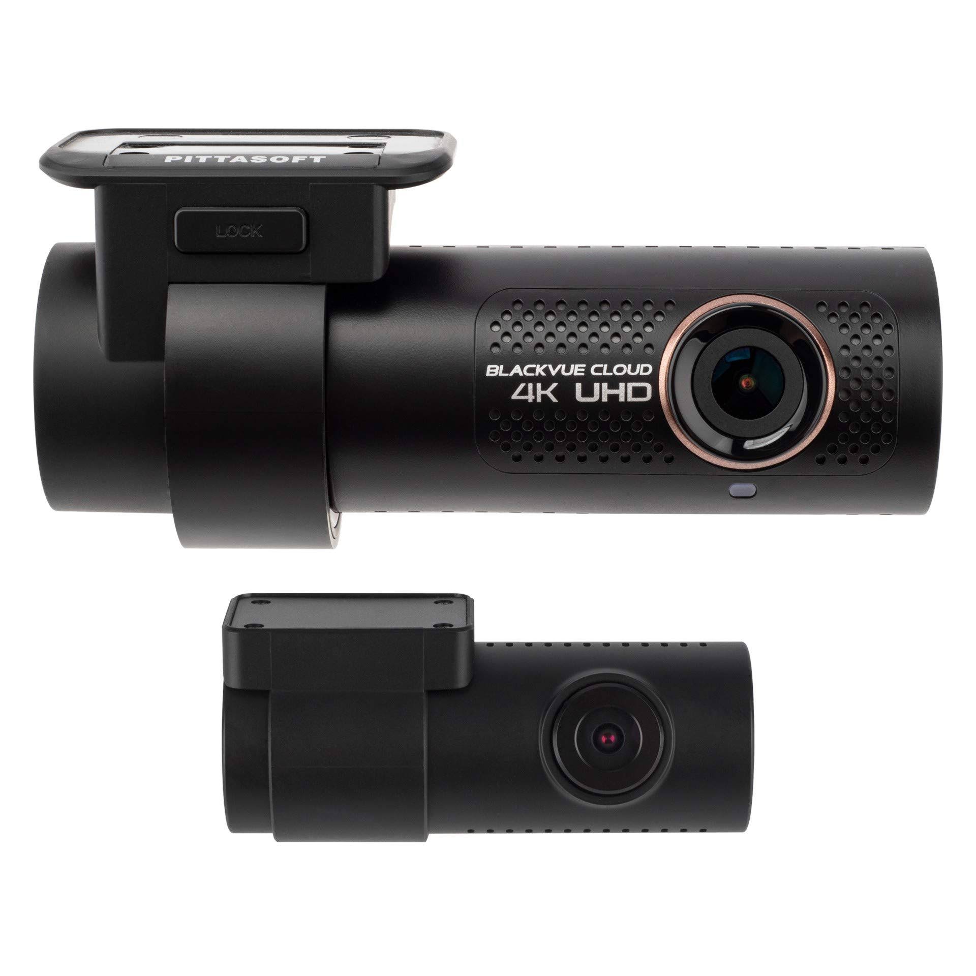 BlackVue DR900X-2CH with 32GB microSD Card | 4K UHD Cloud Dashcam | Built-in Wi-Fi, GPS, Parking Mode Voltage Monitor | LTE Via Optional CM100 LTE