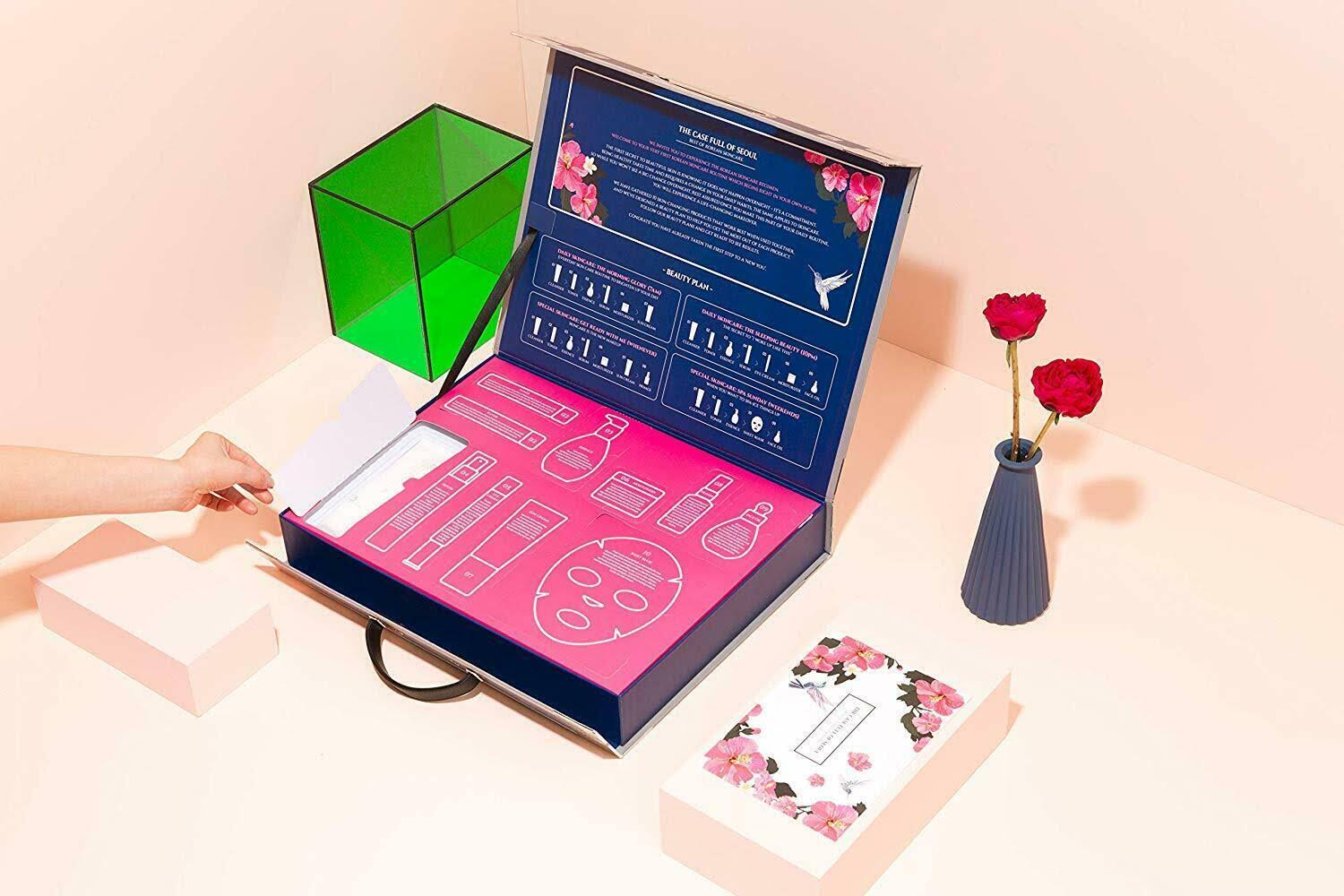 The Case Full of Seoul, Best of Korean Skincare, 11-Piece Set