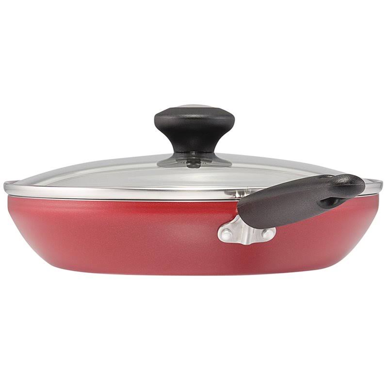 Silverstone Culinary Colors Aluminum 15-Piece Nonstick Cookware Set (Red)