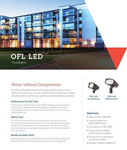 Lithonia Lighting OFL2 LED P2 50K MVOLT Is DDBXD M2