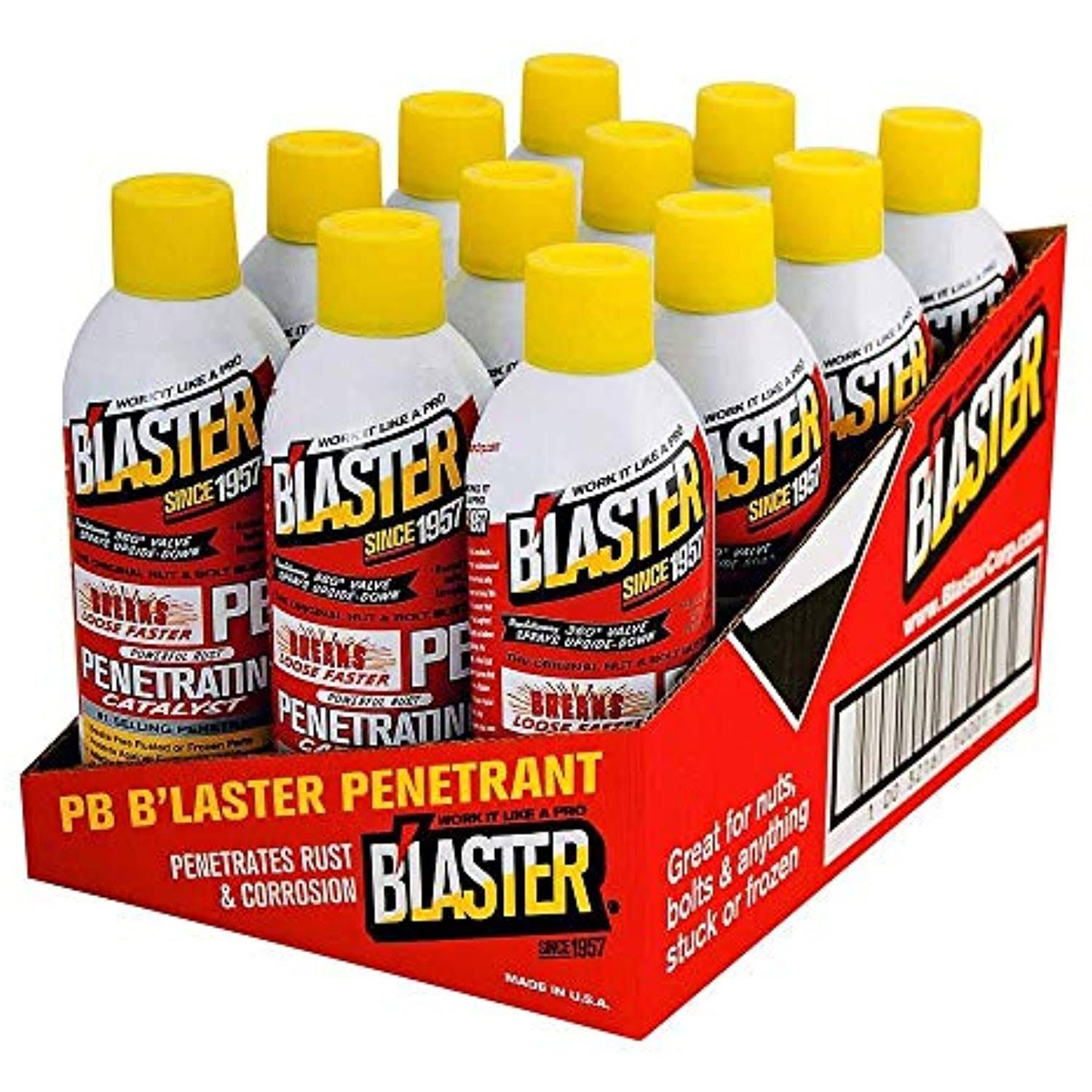 Blaster PB Penetrating Lubricant - 11 oz (12 Pack)