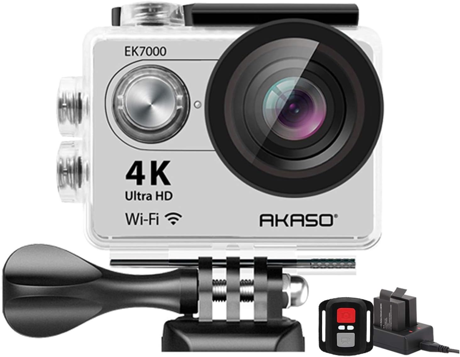 AKASO EK7000 4K30FPS Action Camera Ultra HD Underwater Camera 170 Degree Wide Angle 98FT Waterproof Camera