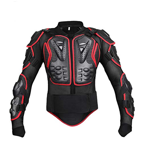 Dirt Bike Chest Protector,Motorcycle Full Body Armor Protective Jacket Motorbike Chest Protector Motocross Armour Armor Racing Clothing Protection Gear with Back Protection Men Women
