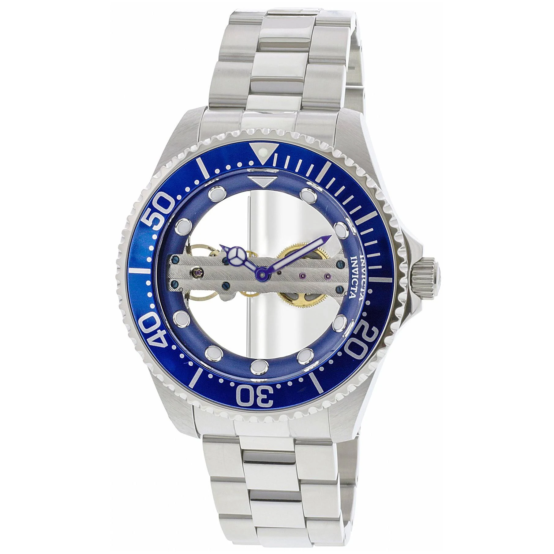 Invicta Men&s 24693 &Pro Diver& Mechanical Stainless Steel Watch