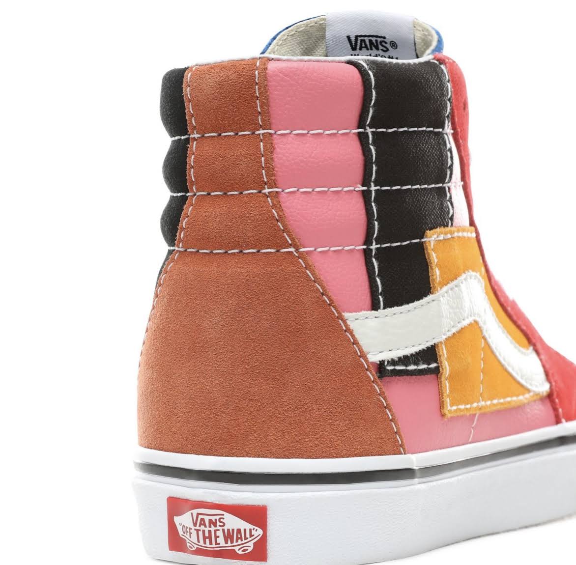Vans Patchwork Sk8-Hi (Multi/True White)