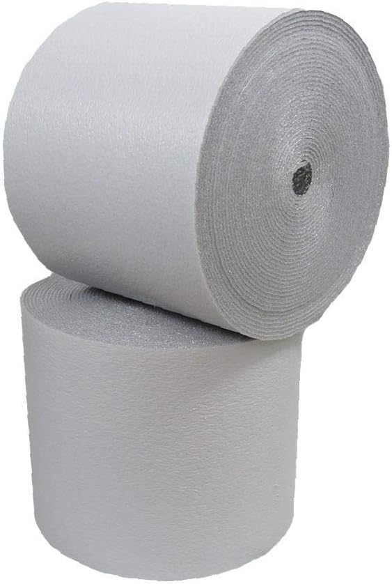 Supershield Multipurpose 16" X 100' White Double Bubble Reflective Foil Insulation Reflective Foam Core (Not Cheap Bubble) DIY Insulation Weatherization Water Proof/Meets Fire Codes/Made in USA