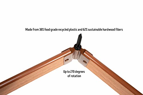WEATHERED WOOD 2' X 8' X 11" RAISED GARDEN BED - 1" PROFILE