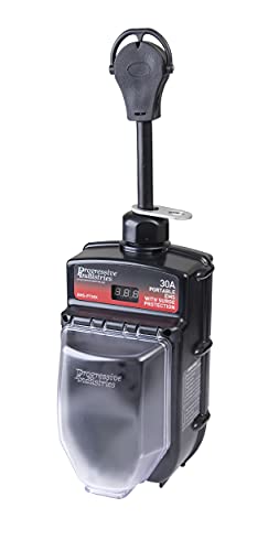 Progressive Industries SSP-50X RV Surge Protector – 50 Amp to 30 Amp RV Adapter – Circuit Analyzer Portable Surge Guard W/Fault Detection & Hardwired Options