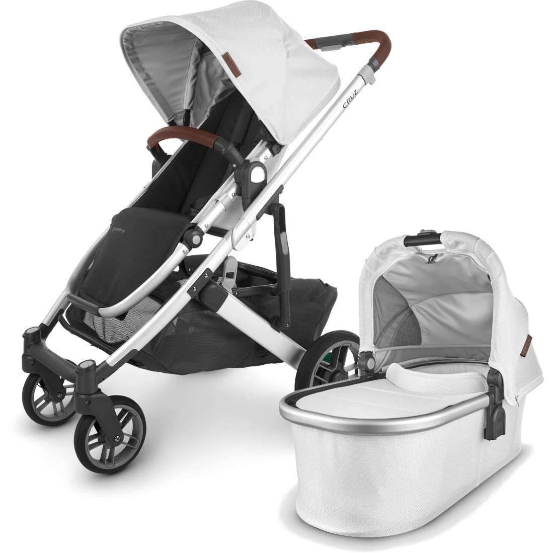 UPPAbaby Cruz V2 Stroller + Bassinet Bundle in Bryce