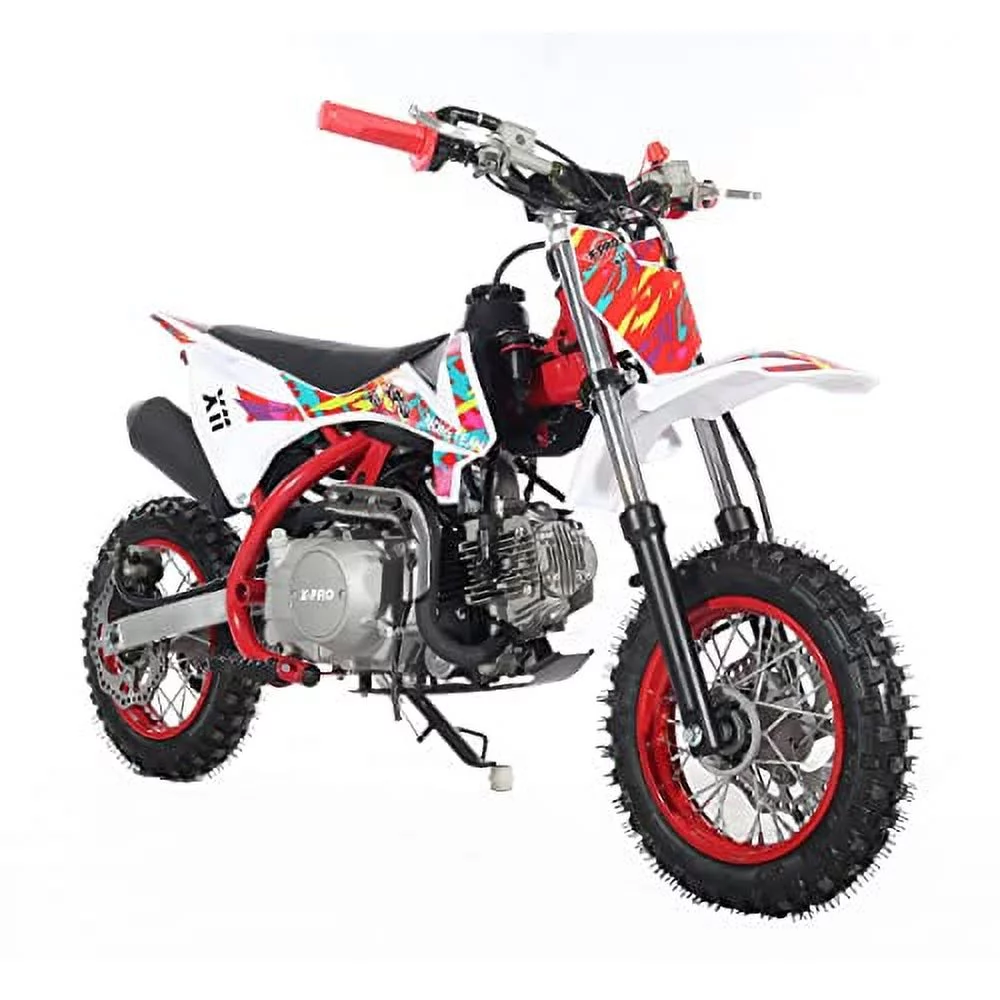 X-Pro Brand New X11 110cc Gas Pit Dirt Bike with Automatic Transmission, E-Start, 10" Wheels!