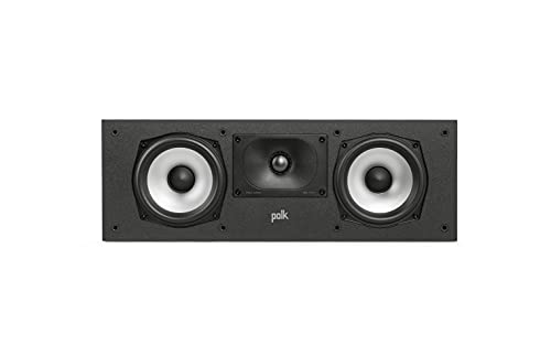 Polk Monitor XT10 Home Subwoofer, 10" Deep Bass Woofer, 100W Class D Amplification, Dolby Atmos, Auro 3D & DTS:X Compatible, Black