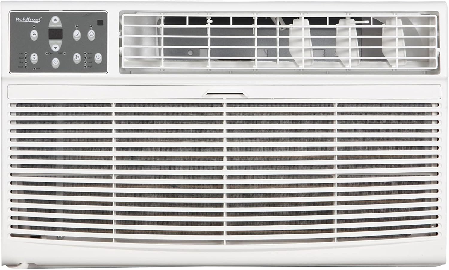 Koldfront WTC10001W 10000 BTU 208/230V Through the Wall Air Conditioner with 10600 BTU Heater with Remote