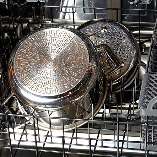 Allclad Automatic Outer Lid Stainless Steel Pressure Cooker With Steaming Basket pressure cooker