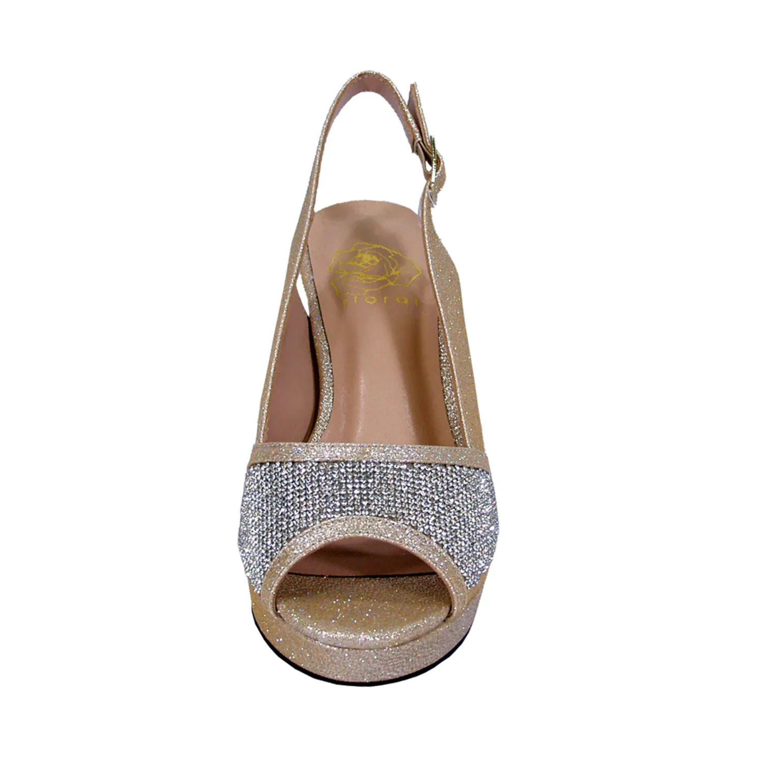 FLORAL Nadia Women's Wide Width Slingback Dress Shoes - Curated Treasures Market
