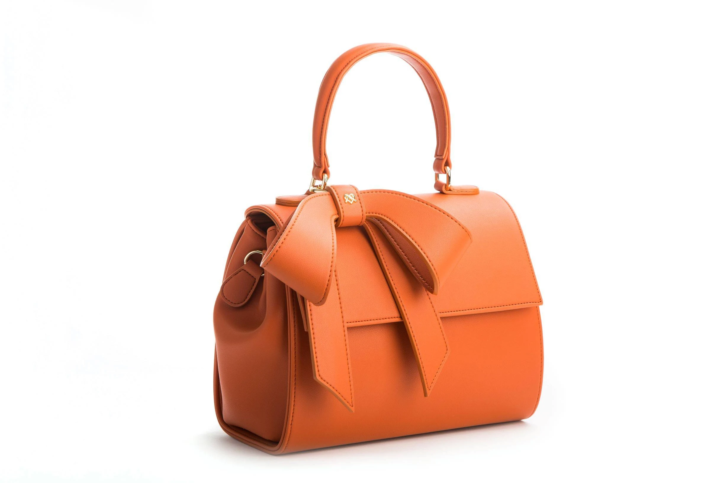 Cottontail Bag - Orange | Vegan Leather Designer Bags | GUNAS Orange