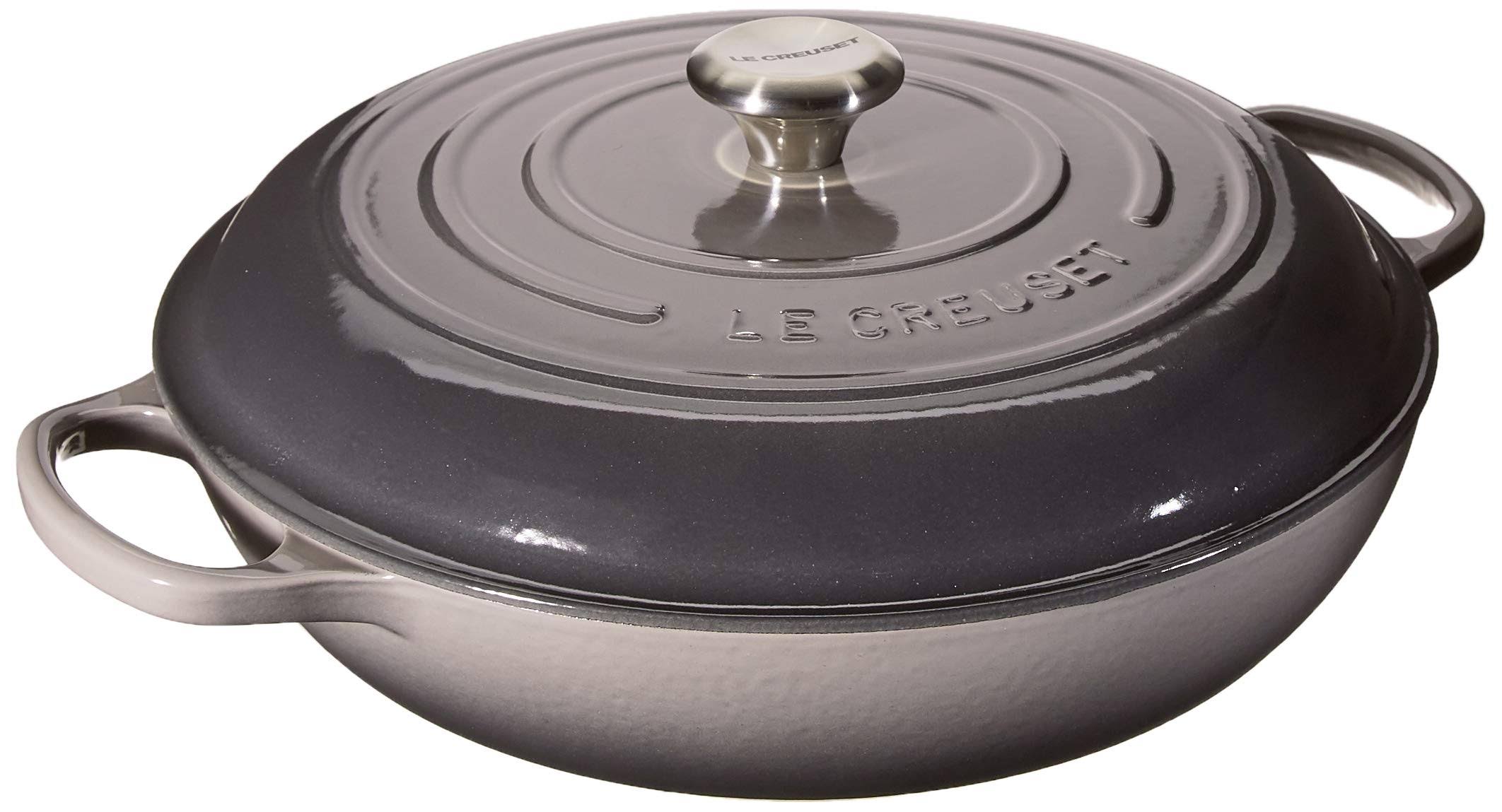 Le Creuset Signature Cast Iron 5-Quart Oyster Braiser