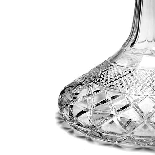 Charles IV Hand Cut Crystal Ships Decanter, 25.4 oz. by Ruckl