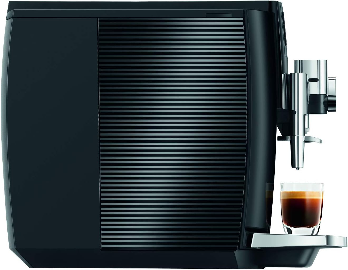 Jura E8 (NAA) 4th Gen Automatic Coffee Machine (Piano Black)