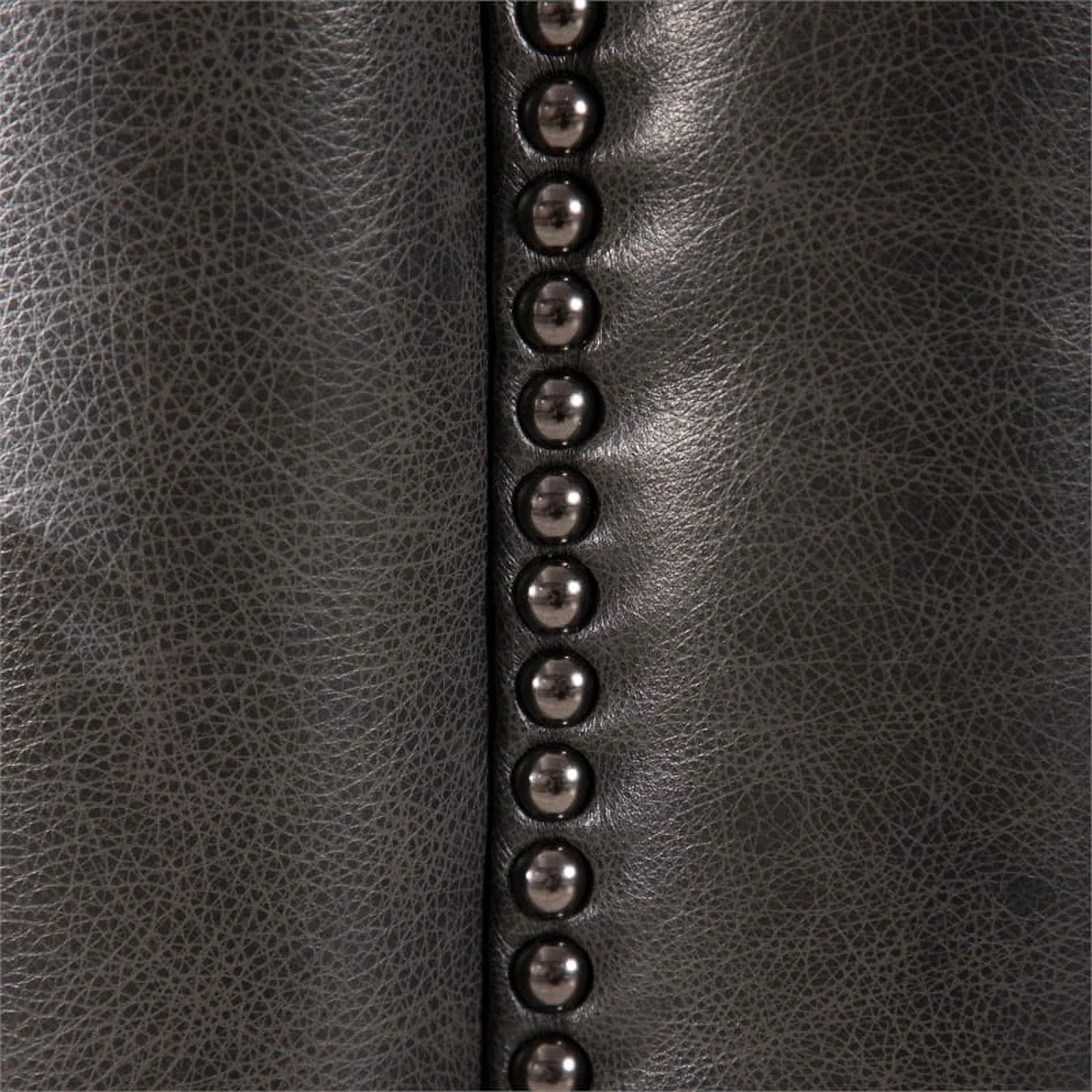 Brookfield Leather Chesterfield Sofa In Grey