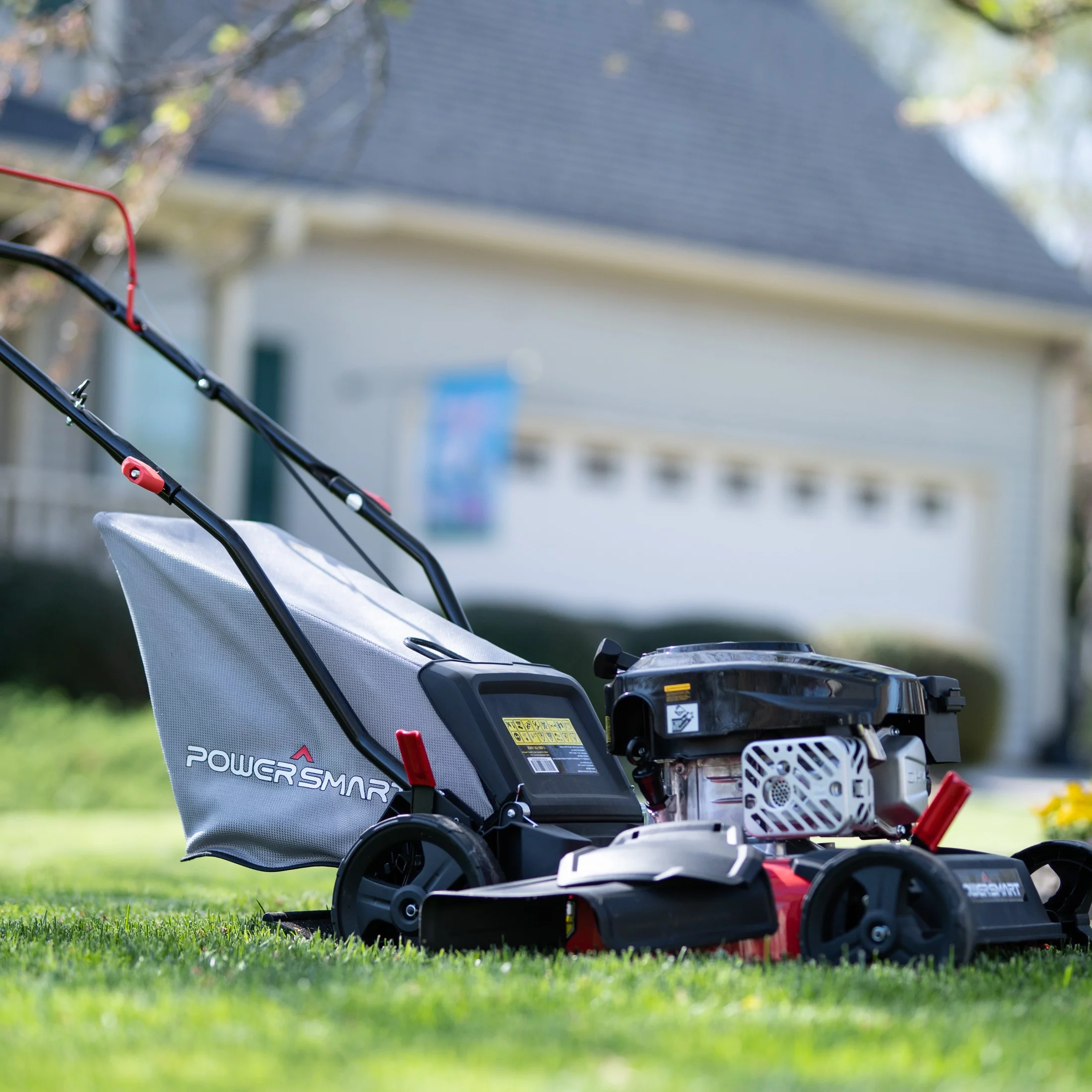 PowerSmart DB8617P 17 in. 3-in-1 Gas Push Lawn Mower