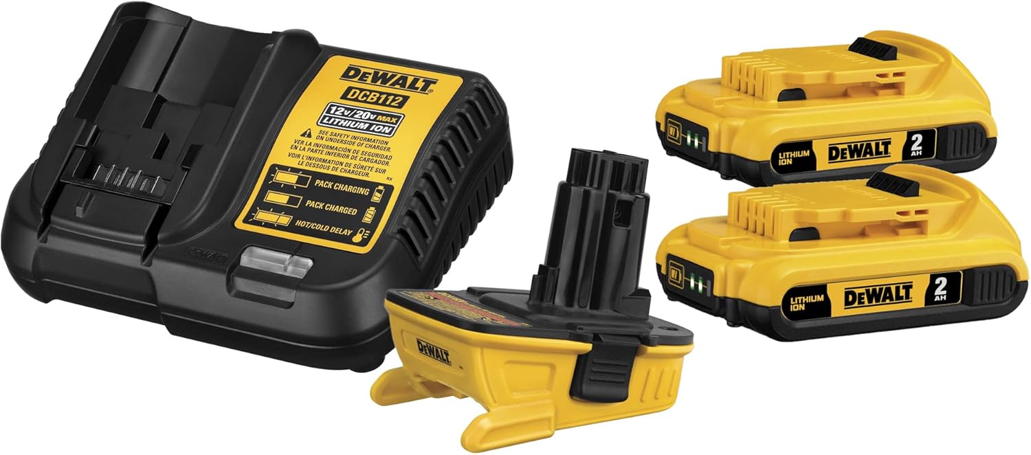 DEWALT 18V to 20V Battery Adapter Kit (DCA2203C)