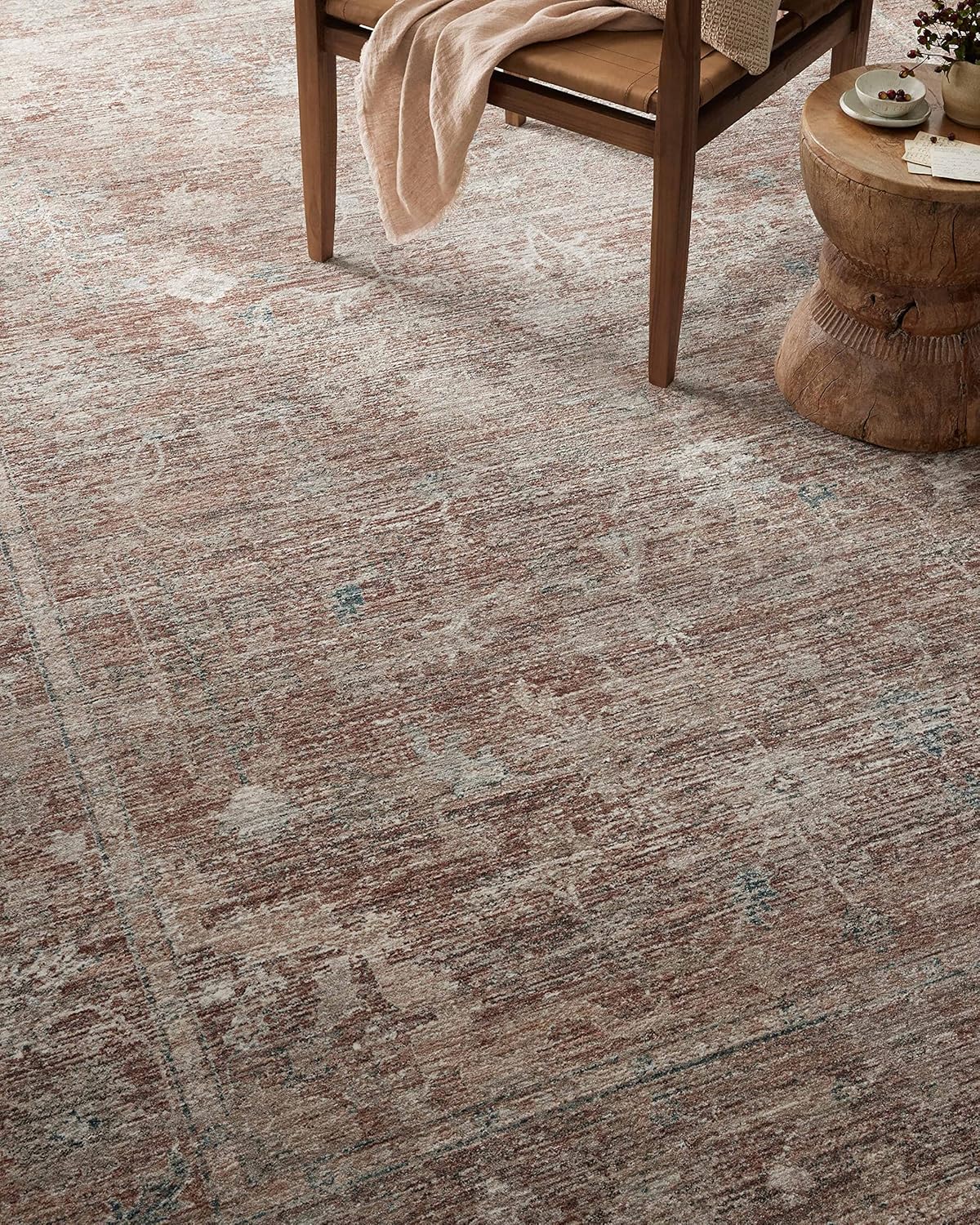 Loloi Magnolia Home by Joanna Gaines x Millie Brick/Fog 7'-10" x 10' Area Rug