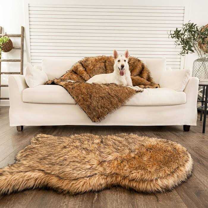 Paw PupRug Faux Fur Orthopedic Dog Bed - Pet Supplies online store