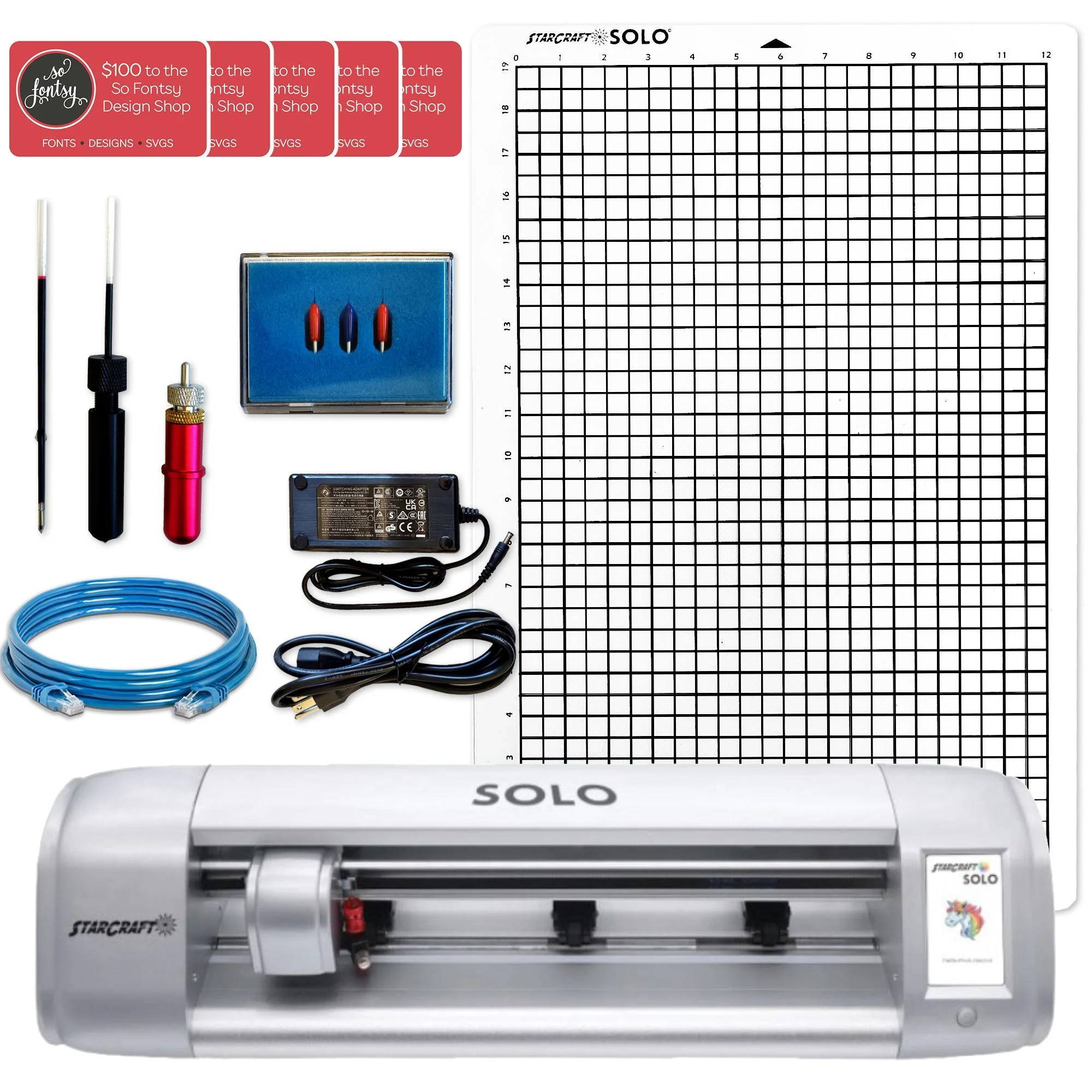 StarCraft Solo 16 inch Vinyl Cutter Base Bundle