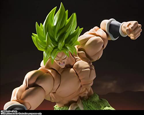 TAMASHII NATIONS - Dragon Ball Super: Broly - Super Saiyan Broly Full Power, Bandai Spirits S.H.Figuarts Action Figure
