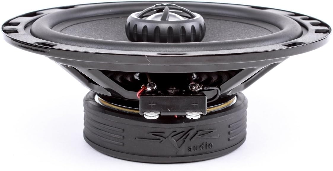 Skar Audio RPX65 6.5" 200W 2-Way Coaxial Car Speakers, Pair Pack of 2