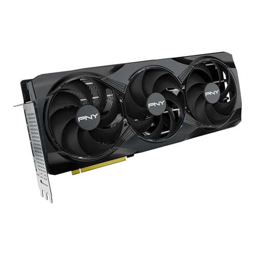 PNY NVIDIA GeForce RTX™ 5080 16GB ARGB Overclocked Triple Fan Graphics Card (DLSS 4, PCIe® 5.0, HDMI®/DP 2.1, 2.9-Slot, Epic-X™ RGB Lighting)
