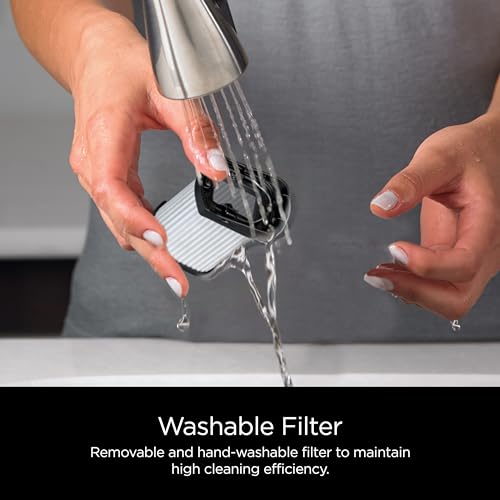 Shark WANDVAC Cordless Hand Vacuum, Ultra-Lightweight & Portable with Powerful Suction & Tools
