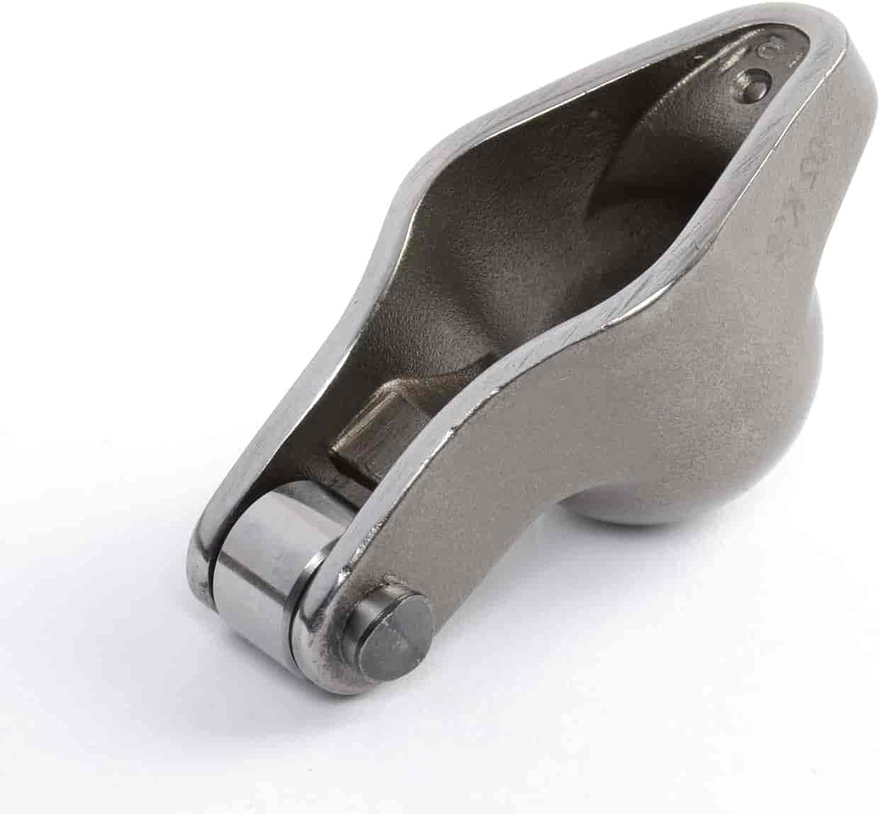 JEGS Cast Steel Roller Tip Rocker Arms | Fits 1955-1986 Small Block Chevy Engines | 1.5 Ratio | For 3/8 Inch Rocker Arm Studs | For Camshafts Up To .550 Inch Lift | Set of 16