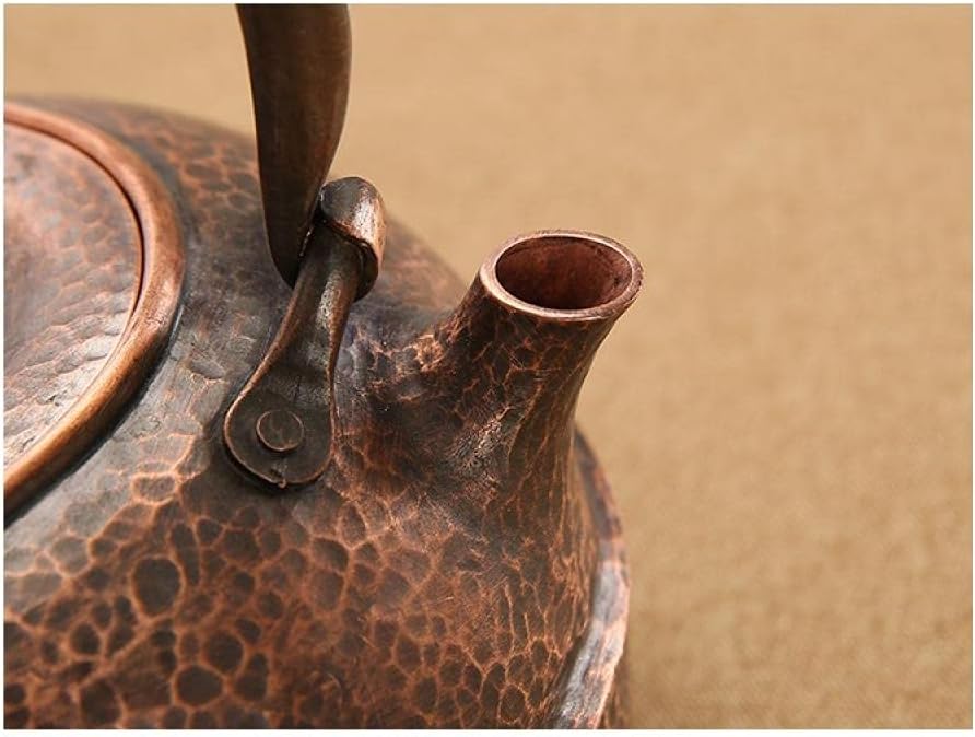 1.2 l Handmade Pure Copper Teapot, One Copper Skin to Make A Copper Bottle, Medium-Size Kettle To Make Teapot, Uncoated Coffee Copper Pot