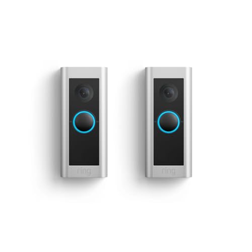 Ring Wired Doorbell Pro (newest model) – Best-in-class with cutting-edge features (existing doorbell wiring required)