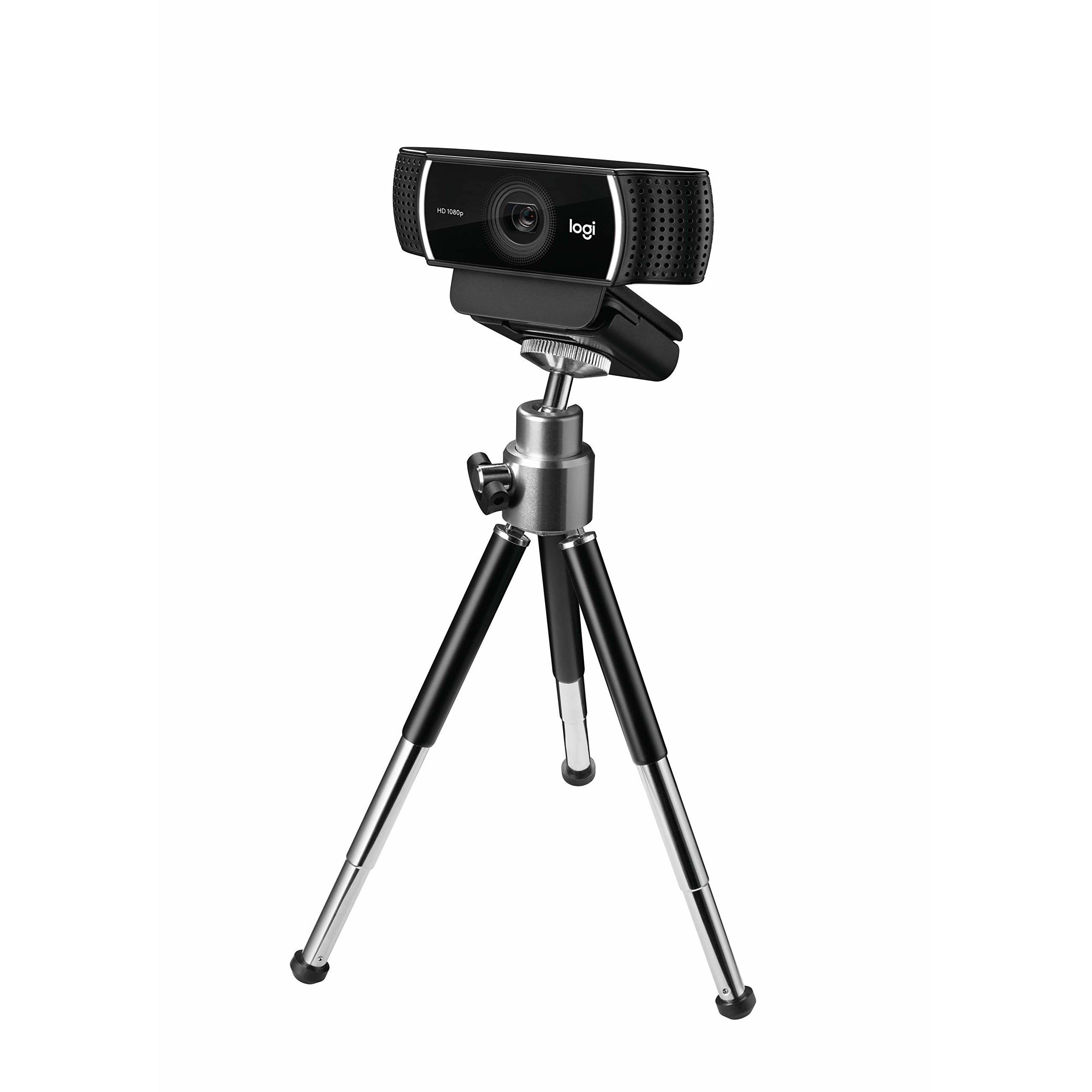 Logitech C922 Pro Stream HD Webcam 1080p - Black