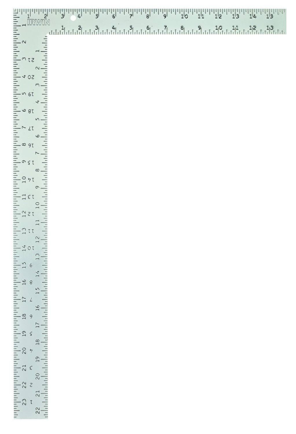 IRWIN 1794450 Aluminum Carpenter Square 16 In. x 24 In.